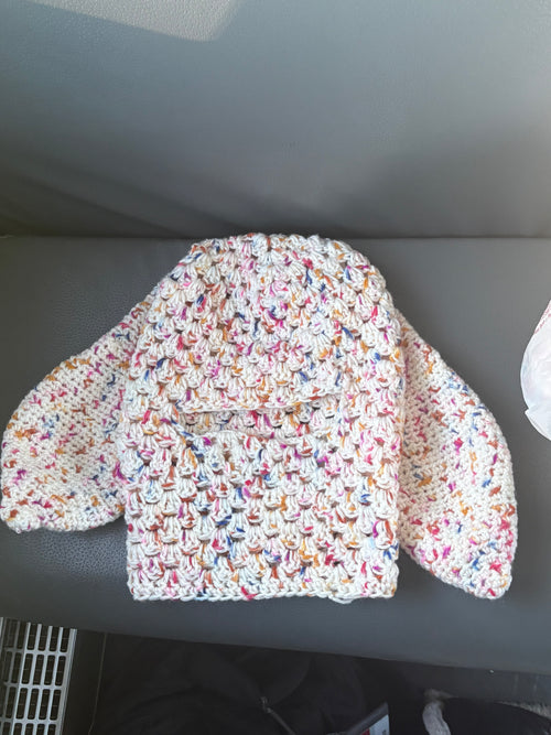 Bunny ear ski mask